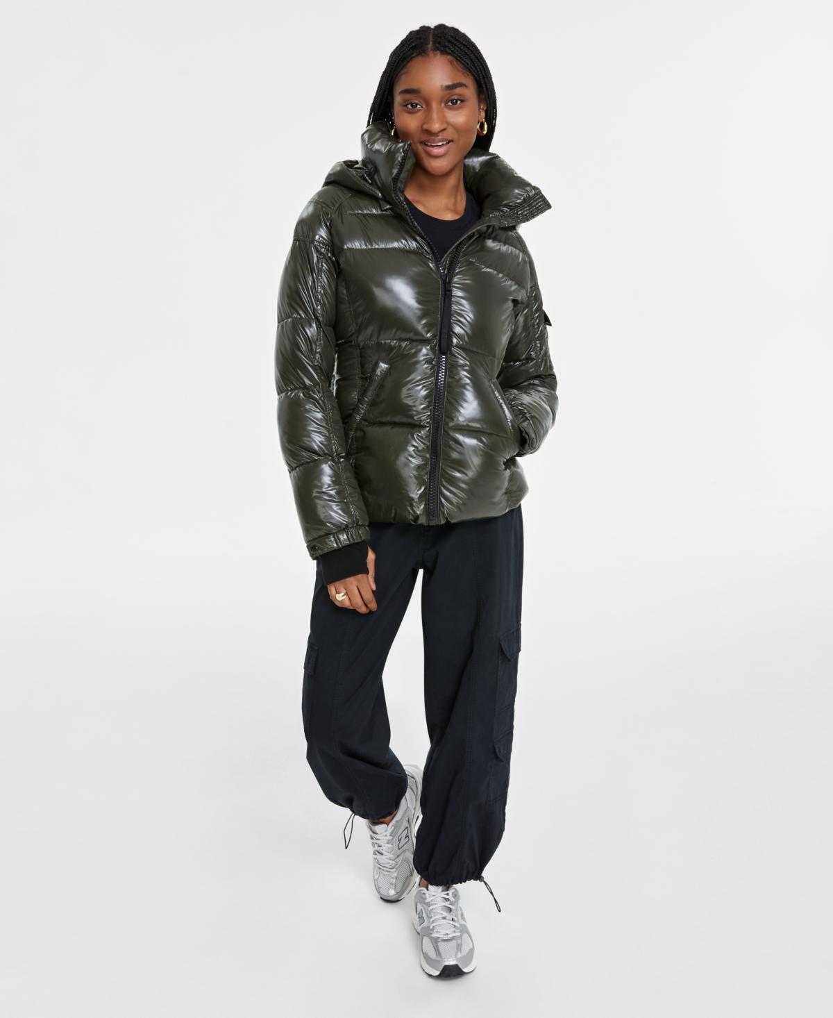 S13 Womens Kylie Hooded Water-Resistant Puffer Coat Product Image