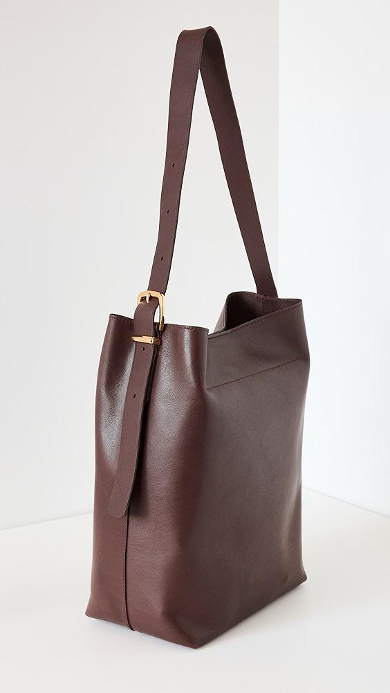 Madewell The Essential Bucket Tote in Leather | Shopbop Product Image