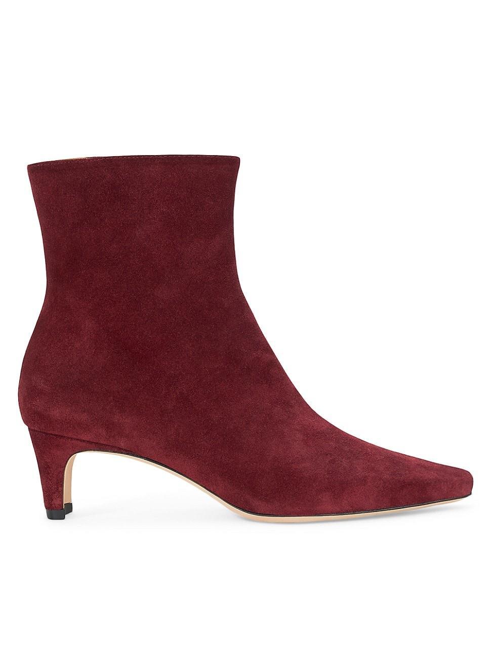 Womens Wally 55MM Suede Ankle Boots Product Image