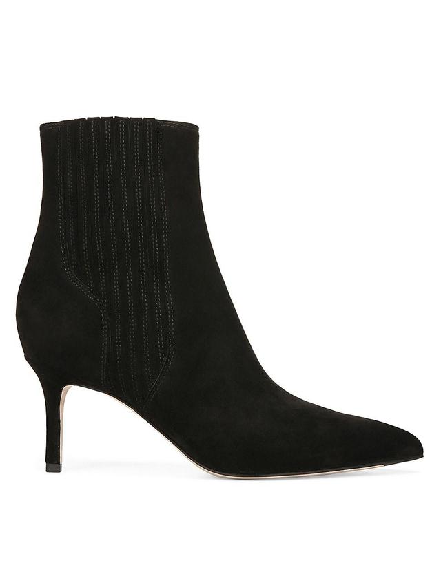 Womens Lisa 70MM Suede Ankle Boots Product Image