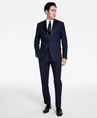 B By Brooks Brothers Mens Classic Fit Stretch Solid Tuxedo Separates Product Image