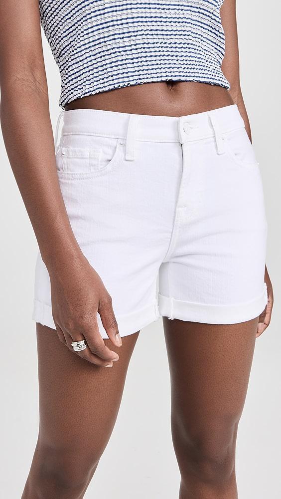 7 For All Mankind Mid Roll Shorts | Shopbop Product Image