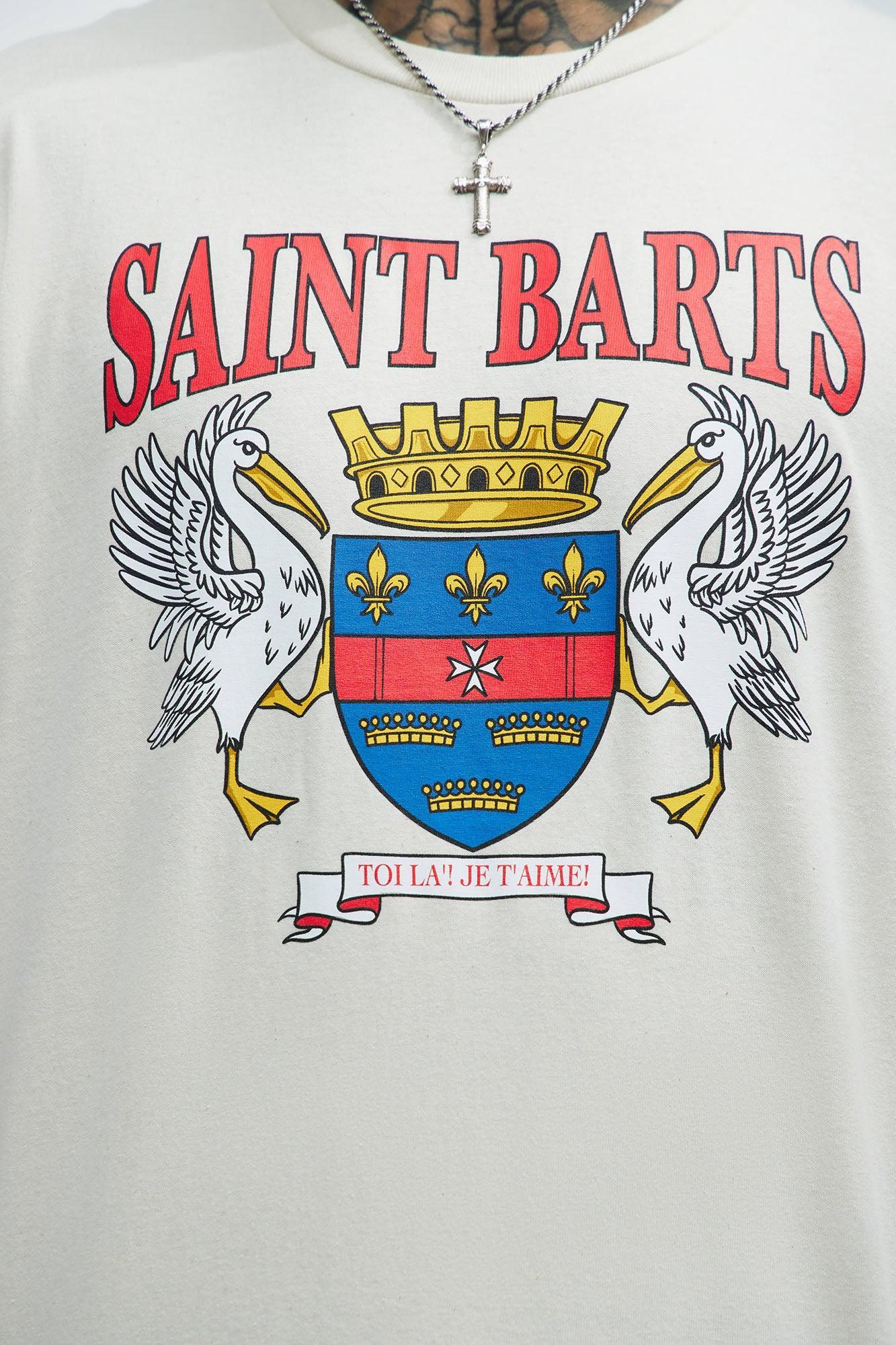 Saint Barts Short Sleeve Tee - Off White Product Image