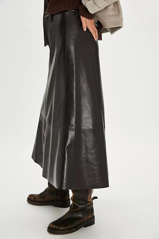 Citizens of Humanity Cassia Leather Skirt Product Image