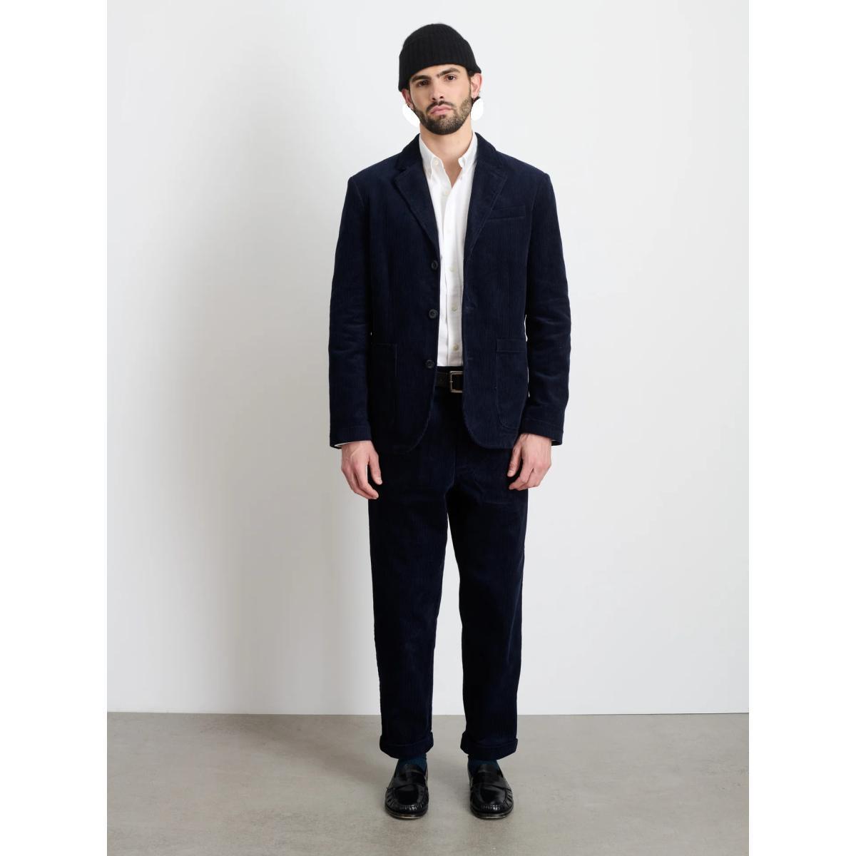 Mill Blazer Dark Navy Corduroy Product Image