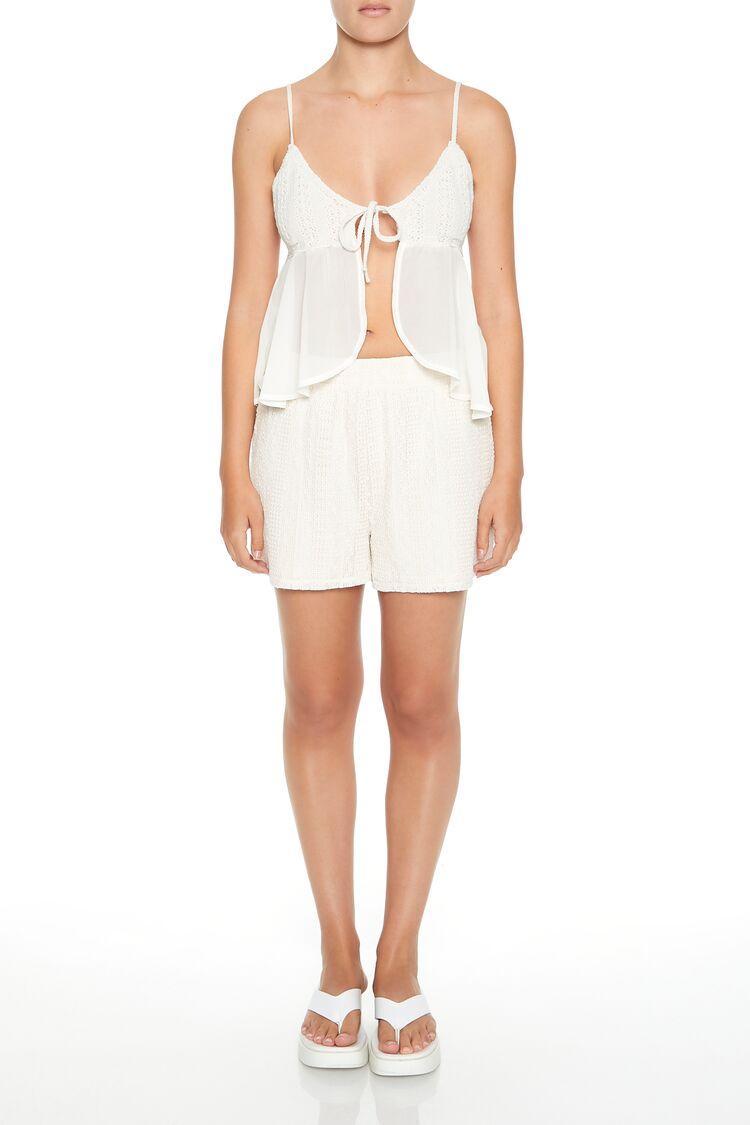 Pull-On Jacquard Shorts | Forever 21 Product Image