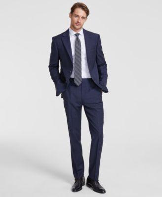 Calvin Klein Mens Slim Fit Wool Blend Stretch Suit Separates Product Image