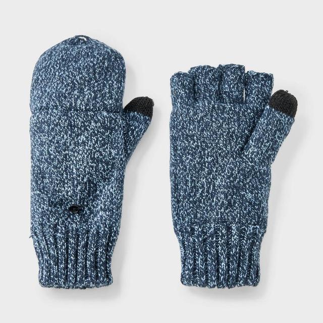 Mens Covertible with Fleece Flip Top Mittens - Goodfellow & Co One Size Fits Most Product Image