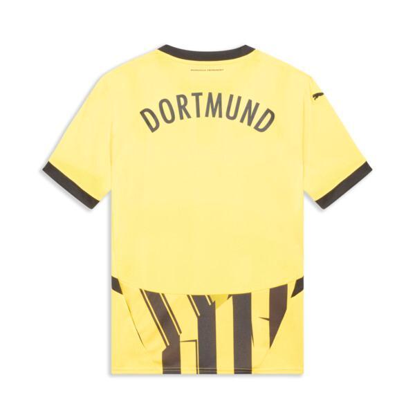 PUMA Borussia Dortmund 24/25 Cup Men's Replica Soccer Jersey in Faster Yellow/Black Product Image