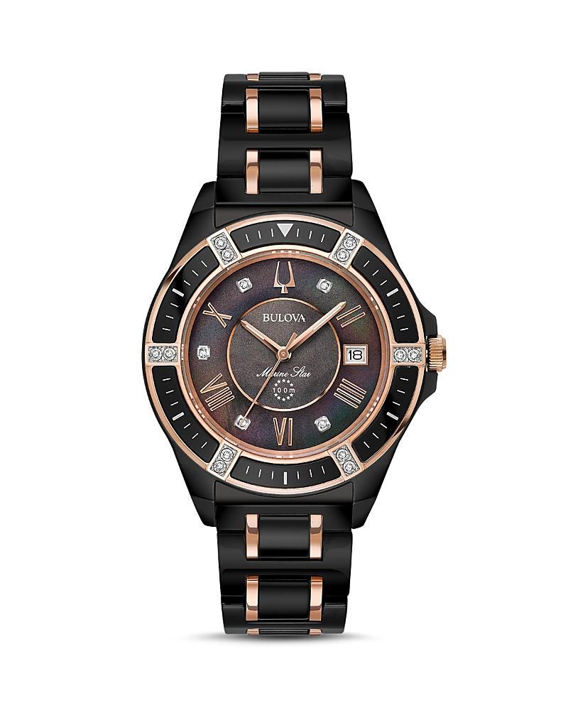 Bulova Marine Star Watch, 37mm Product Image