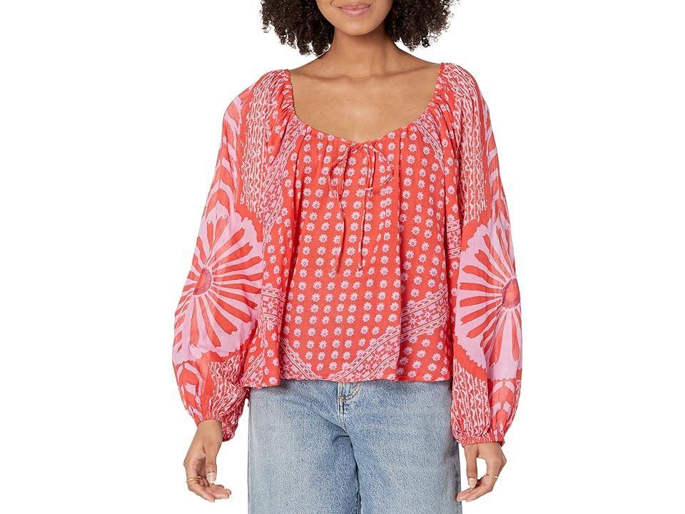 Free People Elena Floral Print Blouse Product Image