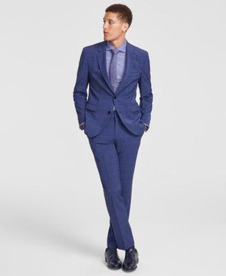 Hugo By Hugo Boss Mens Modern Fit Windowpane Check Suit Separates Product Image