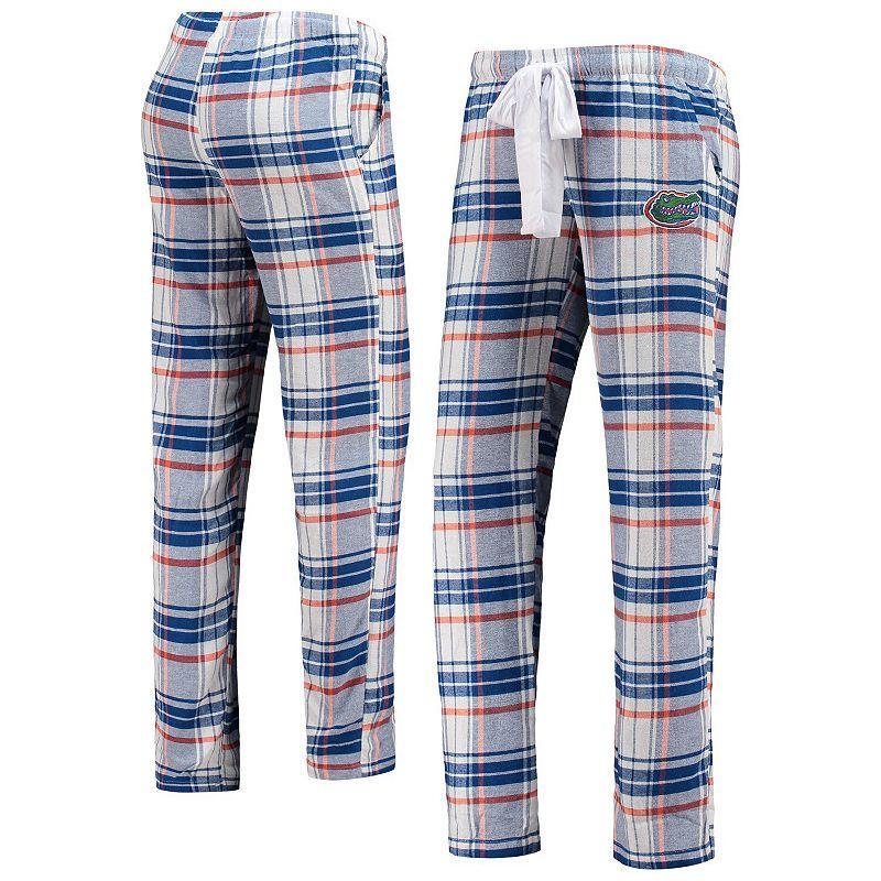 Womens Concepts Sport Royal/Orange Florida Gators Accolade Flannel Pants Product Image