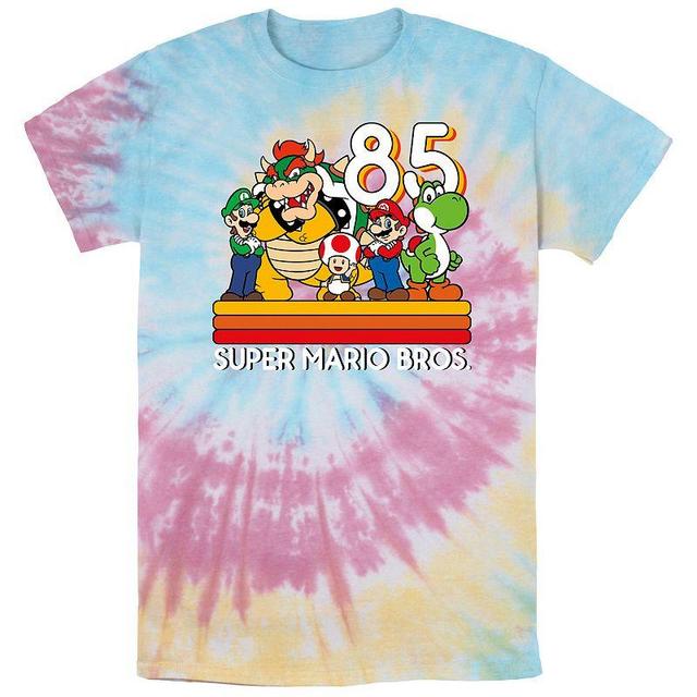 Mens Nintendo Super Mario Bros Tee Multicolor Product Image