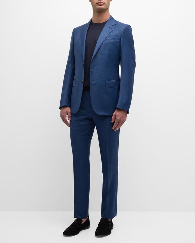 Mens Multi Season Wool Suit Product Image