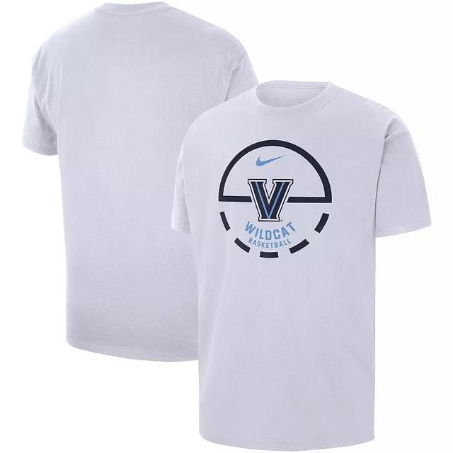 Mens Nike White Villanova Wildcats Free Throw Basketball T-shirt Product Image