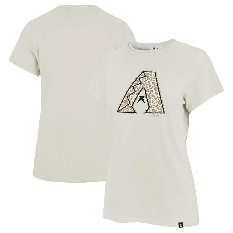 Womens 47 Oatmeal Arizona Diamondbacks Panthera Frankie T-shirt Product Image