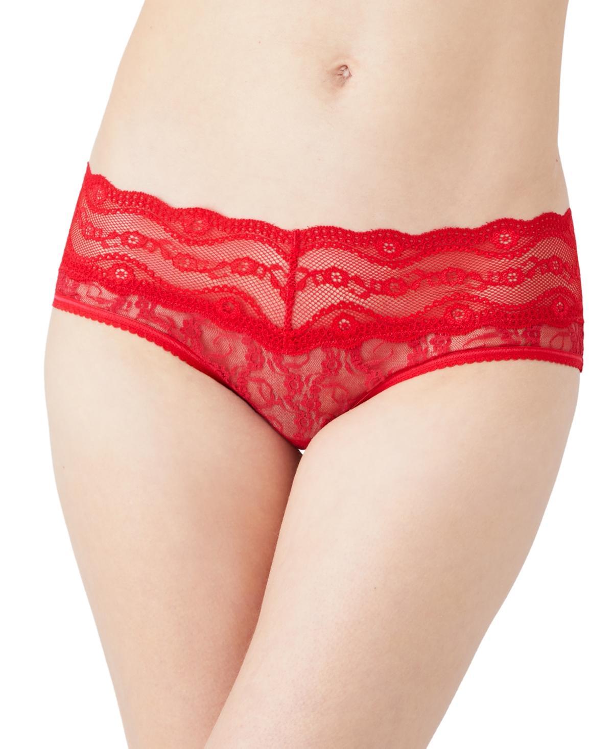 b.temptd by Wacoal Womens Lace Kiss Hipster Underwear 978282 Product Image