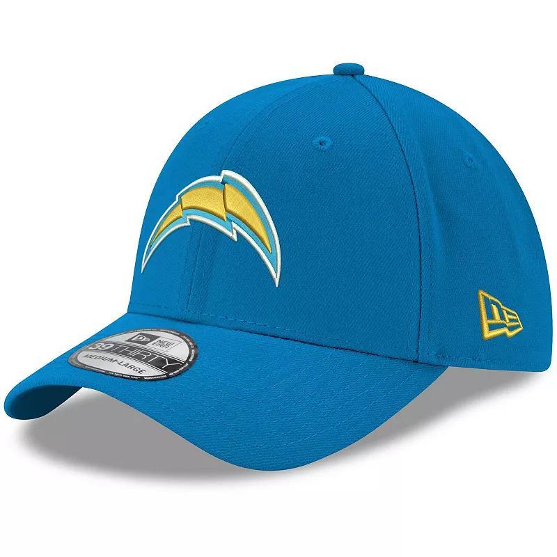 Mens New Era Powder Los Angeles Chargers Team Classic 39THIRTY Flex Hat Product Image