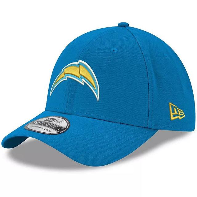 Mens New Era Powder Blue Los Angeles Chargers Team Classic 39THIRTY Flex Hat Product Image