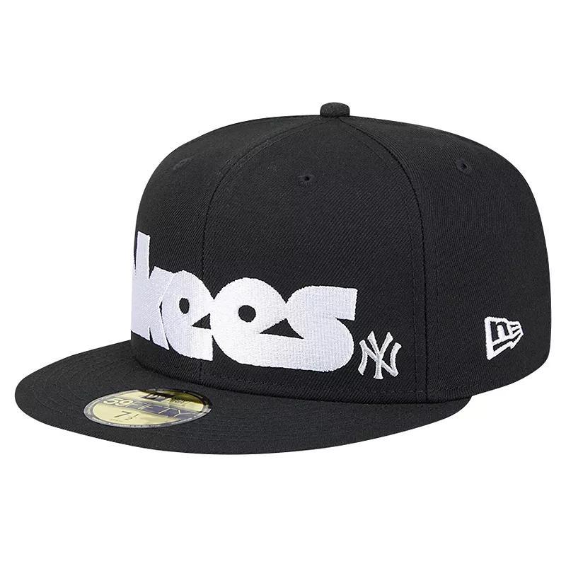 Mens New Era New York Yankees Checkered Undervisor 59FIFTY Fitted Hat Product Image