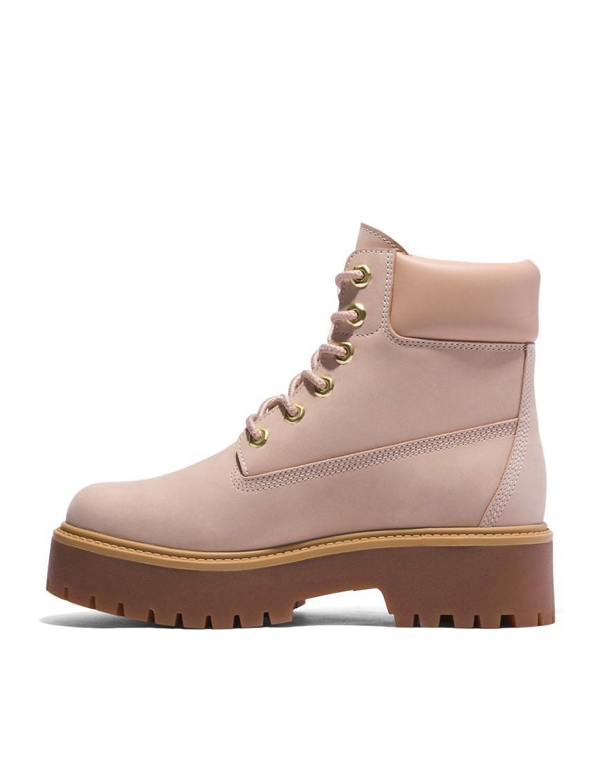 Timberland Womens Stone Street Premium 6 Waterproof Platform Boots Product Image