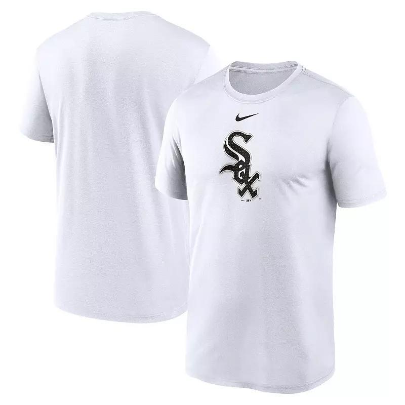 Mens Nike White Chicago White Sox Legend Fuse Large Logo Performance T-Shirt Product Image