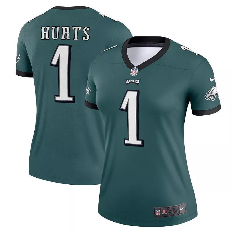 Womens Nike Jalen Hurts Midnight Green Philadelphia Eagles Legend Jersey - Midnight Green Product Image