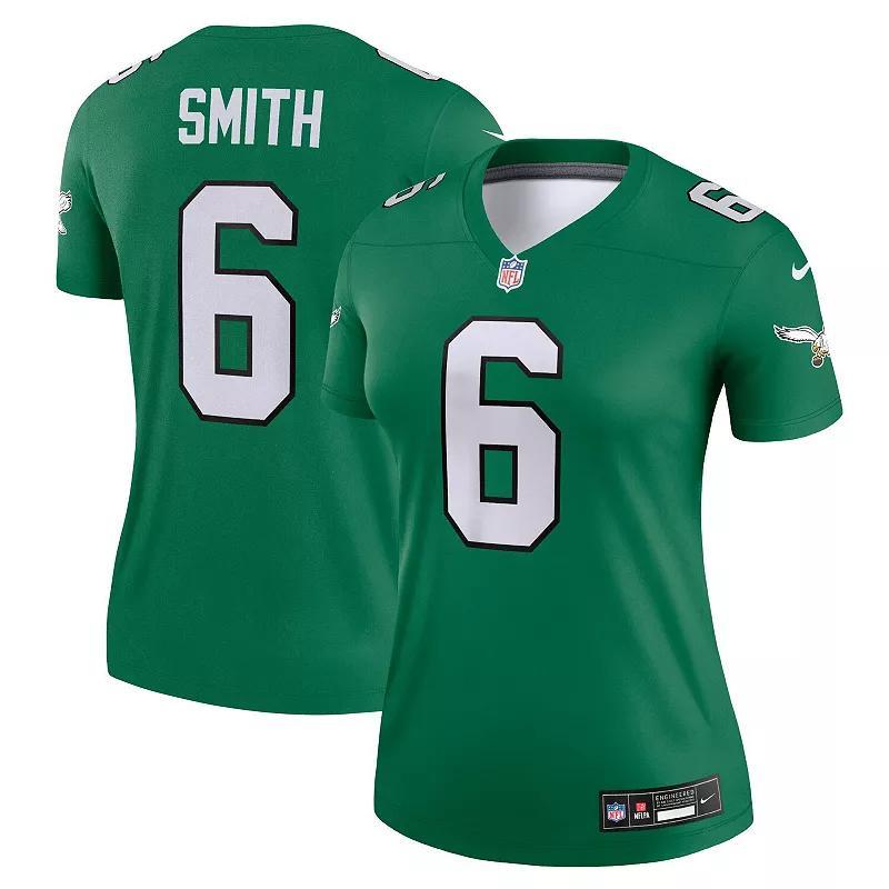 Womens Nike DeVonta Smith Kelly Philadelphia Eagles Alternate Legend Player Jersey Product Image