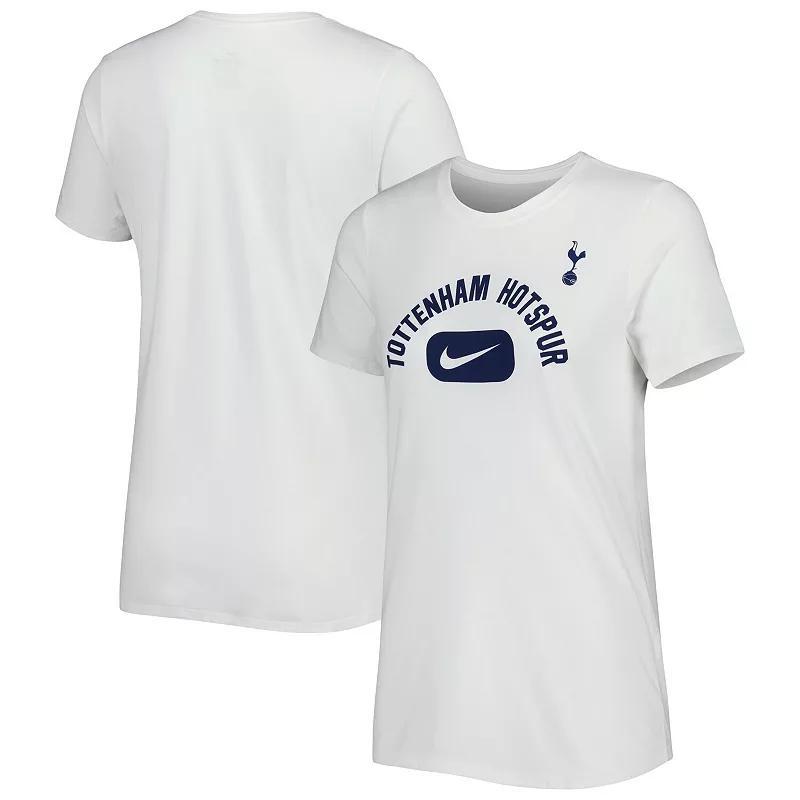 Womens Nike White Tottenham Hotspur Lockup Legend Performance T-Shirt Product Image