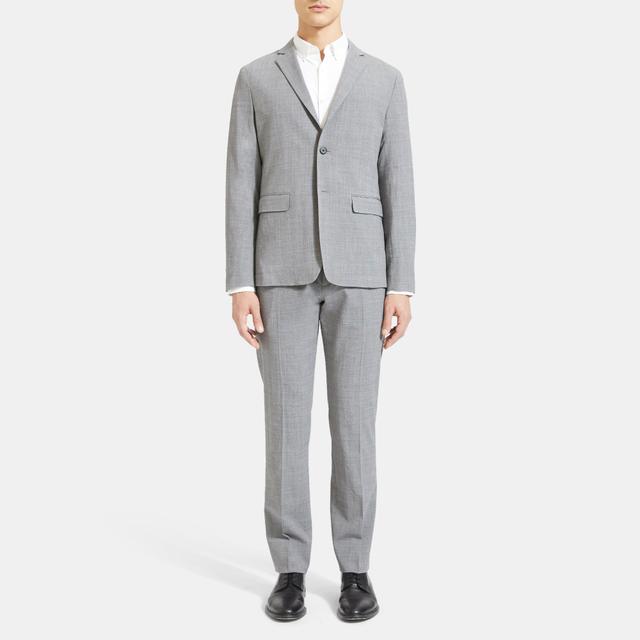 Wool Seersucker Unstructured Blazer | Theory Outlet Product Image