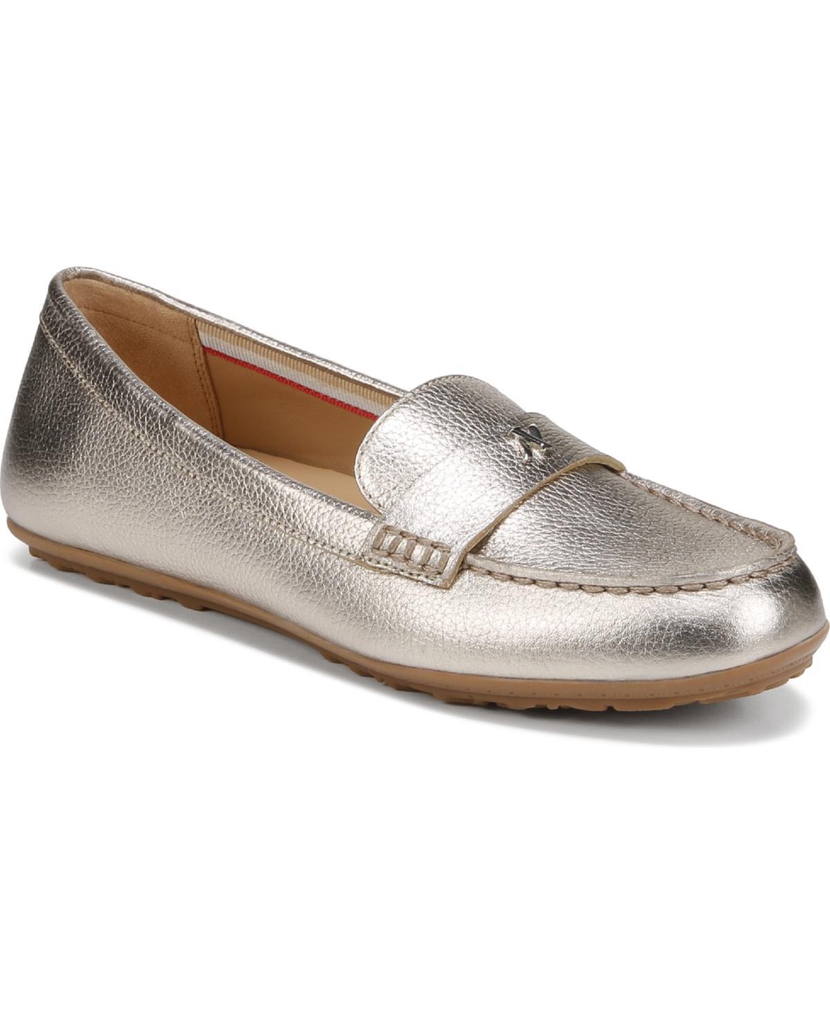 Naturalizer Evie (Warm Silver Leather) Women's Flat Shoes Product Image