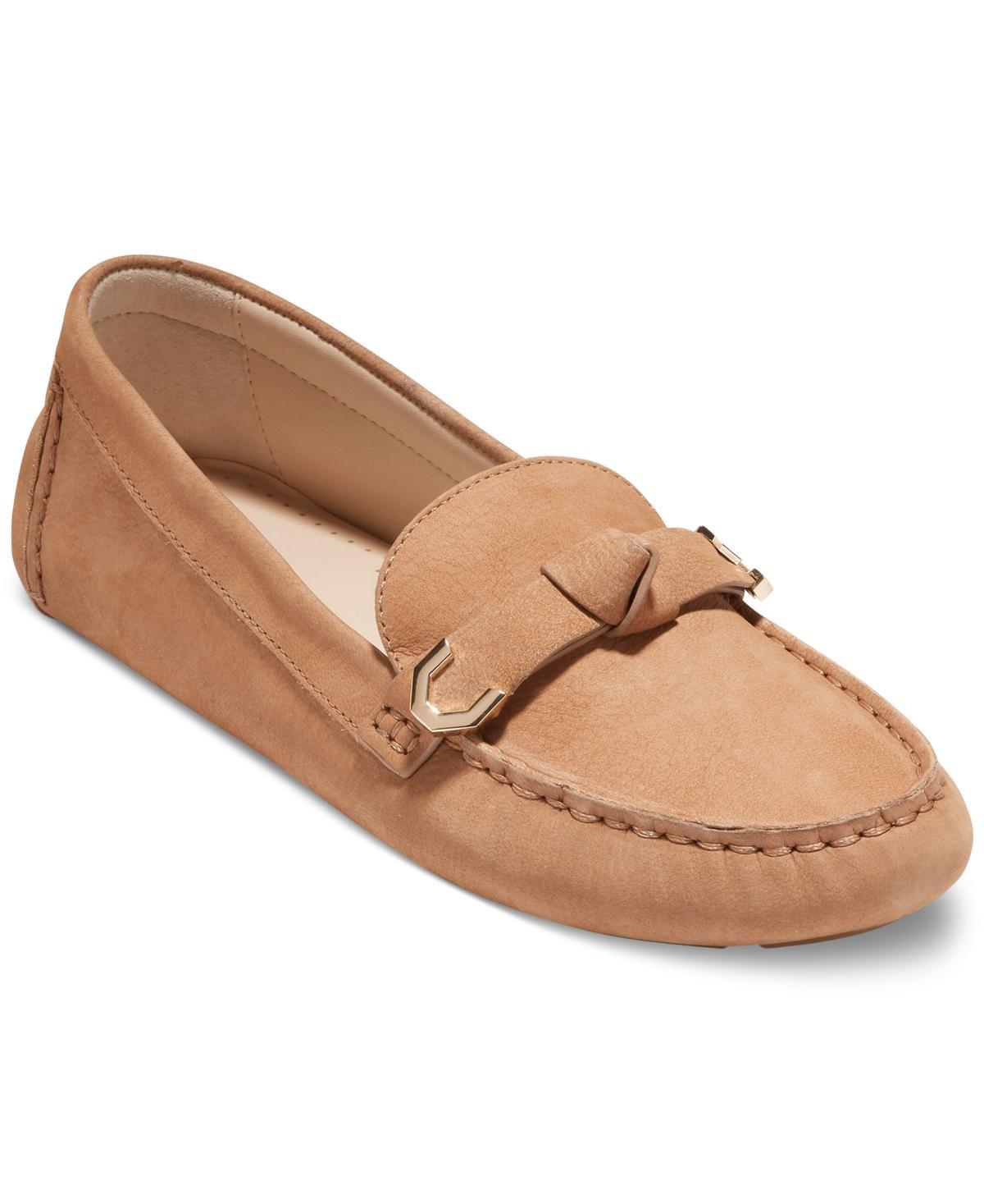 Cole Haan Womens Evelyn Bow Driver Loafers Product Image