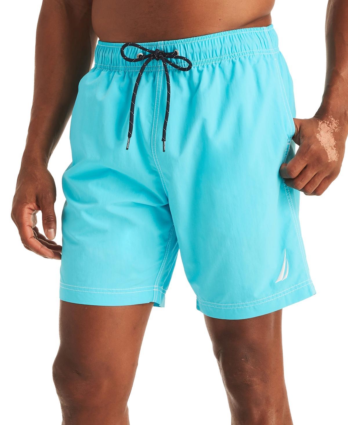 Nautica Mens Quick Dry Nylon 8 Swim Trunks Product Image