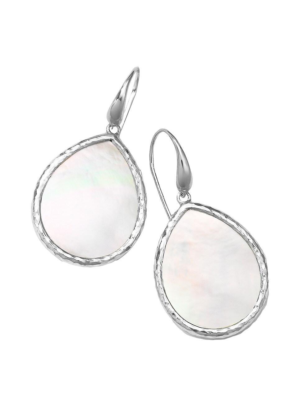 Ippolita Sterling Silver Rock Candy Mother of Pearl Drop Earrings Product Image