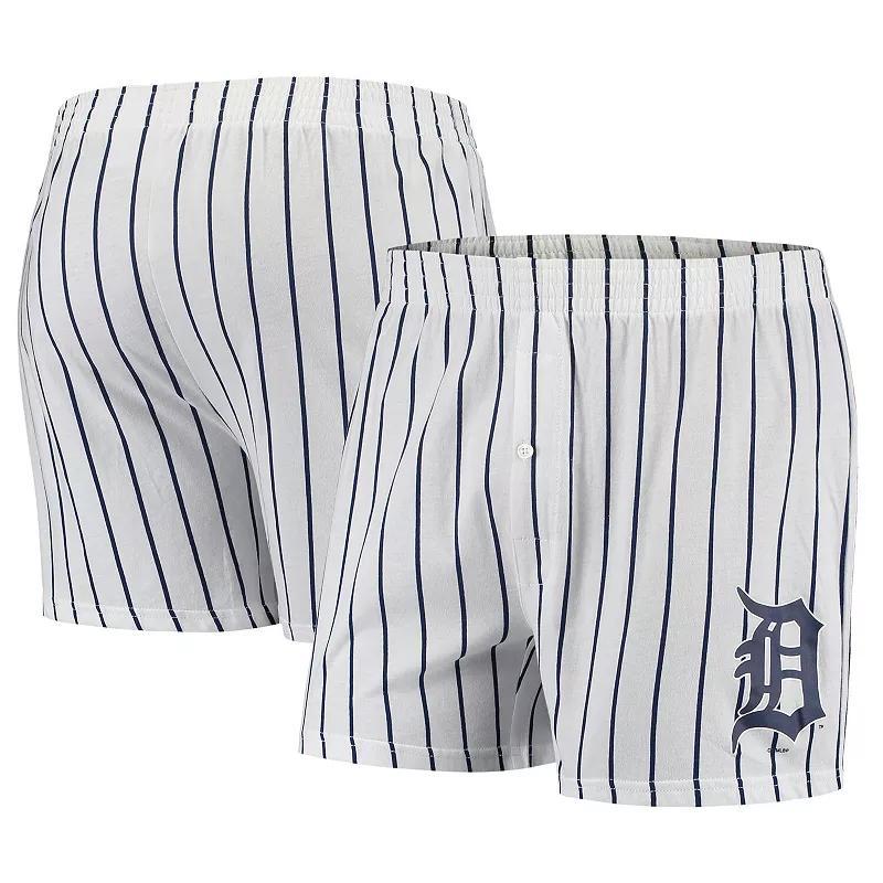 Mens White Detroit Tigers Vigor Boxer Shorts Product Image