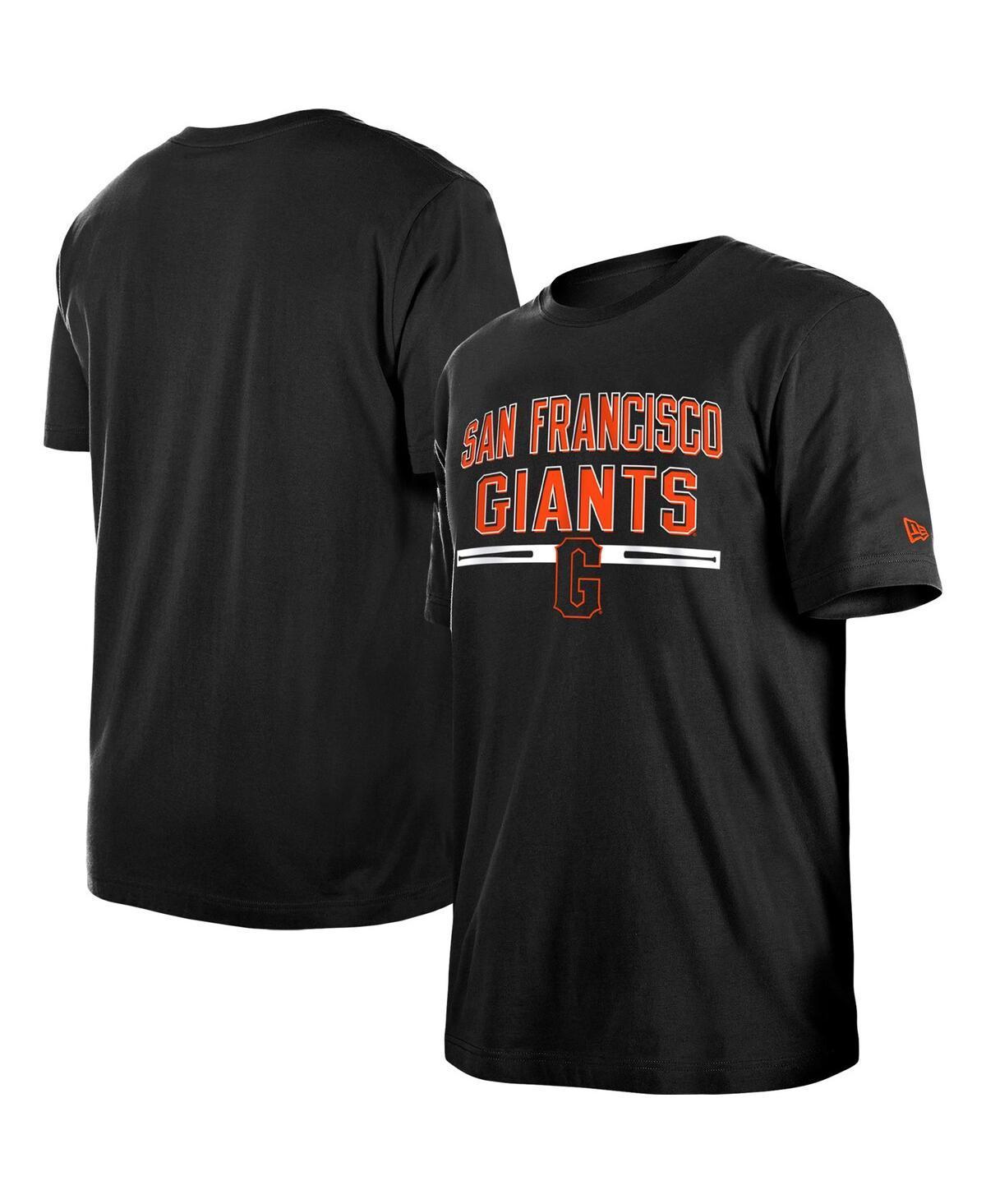 Mens New Era Black San Francisco Giants Batting Practice T-shirt Product Image