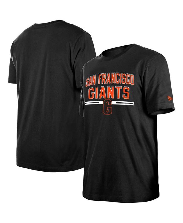 Mens New Era Black San Francisco Giants Batting Practice T-shirt Product Image