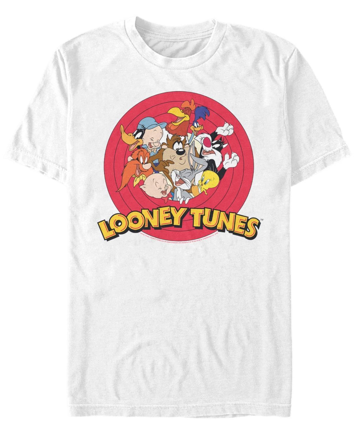 Mens Looney Tunes Classic Circle Lineup Tee Product Image