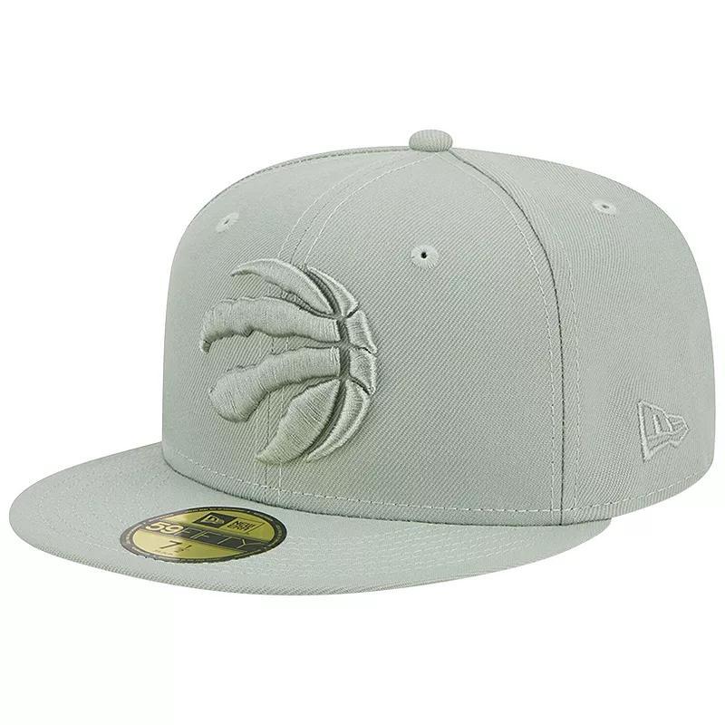 Mens New Era Light Green Toronto Raptors Sage Color Pack 59FIFTY Fitted Hat Product Image