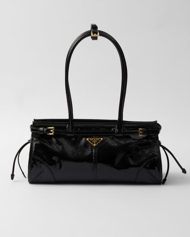 Medium naplak patent leather handbag Product Image