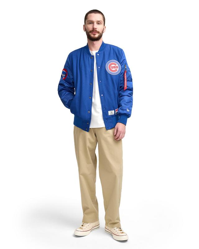 Alpha Industries x New York Yankees MA-1 Wool Varsity Jacket Male Product Image