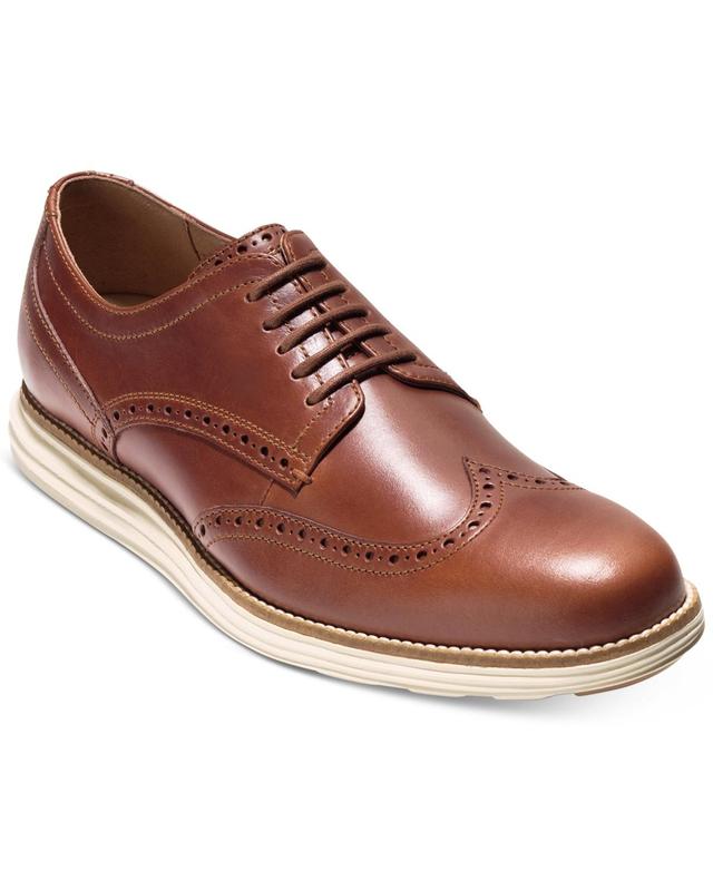 Mens Leather Wingtip Oxfords Product Image