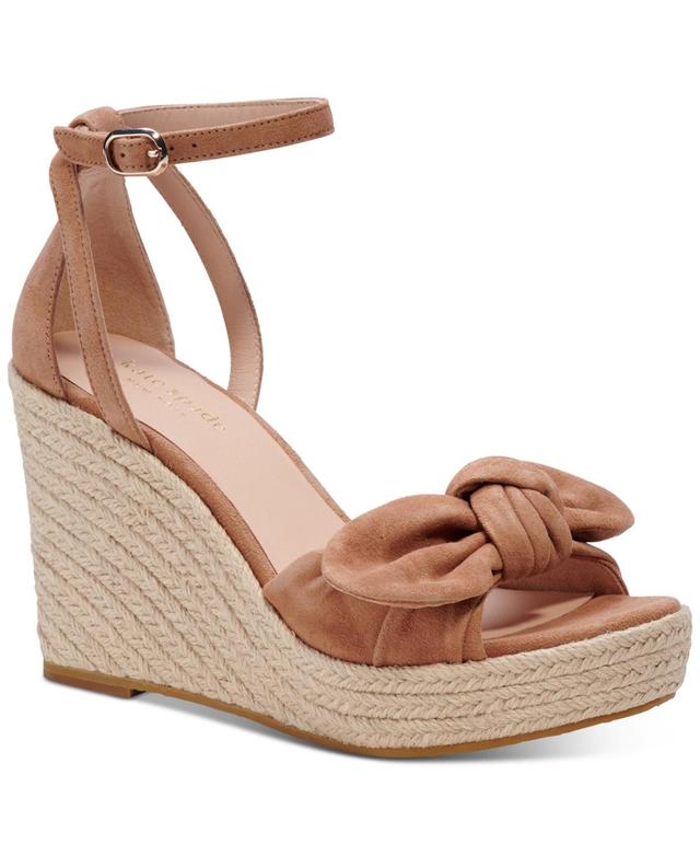 Womens Tianna 88MM Leather Espadrille Wedge Sandals Product Image