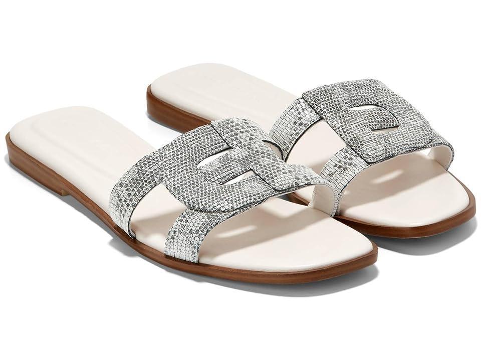 Cole Haan Chrisee Sandals (Ring Lizard Print Leather/Ivory Leather) Women's Sandals Product Image