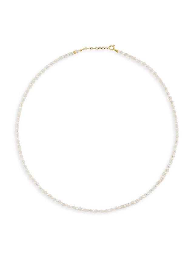 Womens Birthstone 14K Yellow Gold & Gemstone Beaded Necklace Product Image