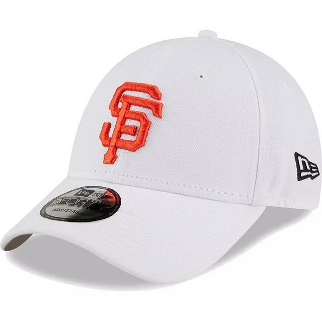 Mens New Era White San Francisco Giants League II 9FORTY Adjustable Hat Product Image