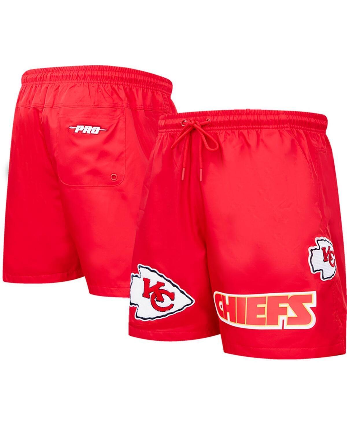 Mens Pro Standard Red Kansas City Chiefs Woven Shorts Product Image