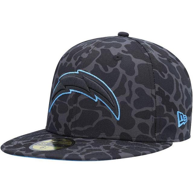 Mens New Era Los Angeles Chargers Amoeba Camo 59FIFTY Fitted Hat Product Image