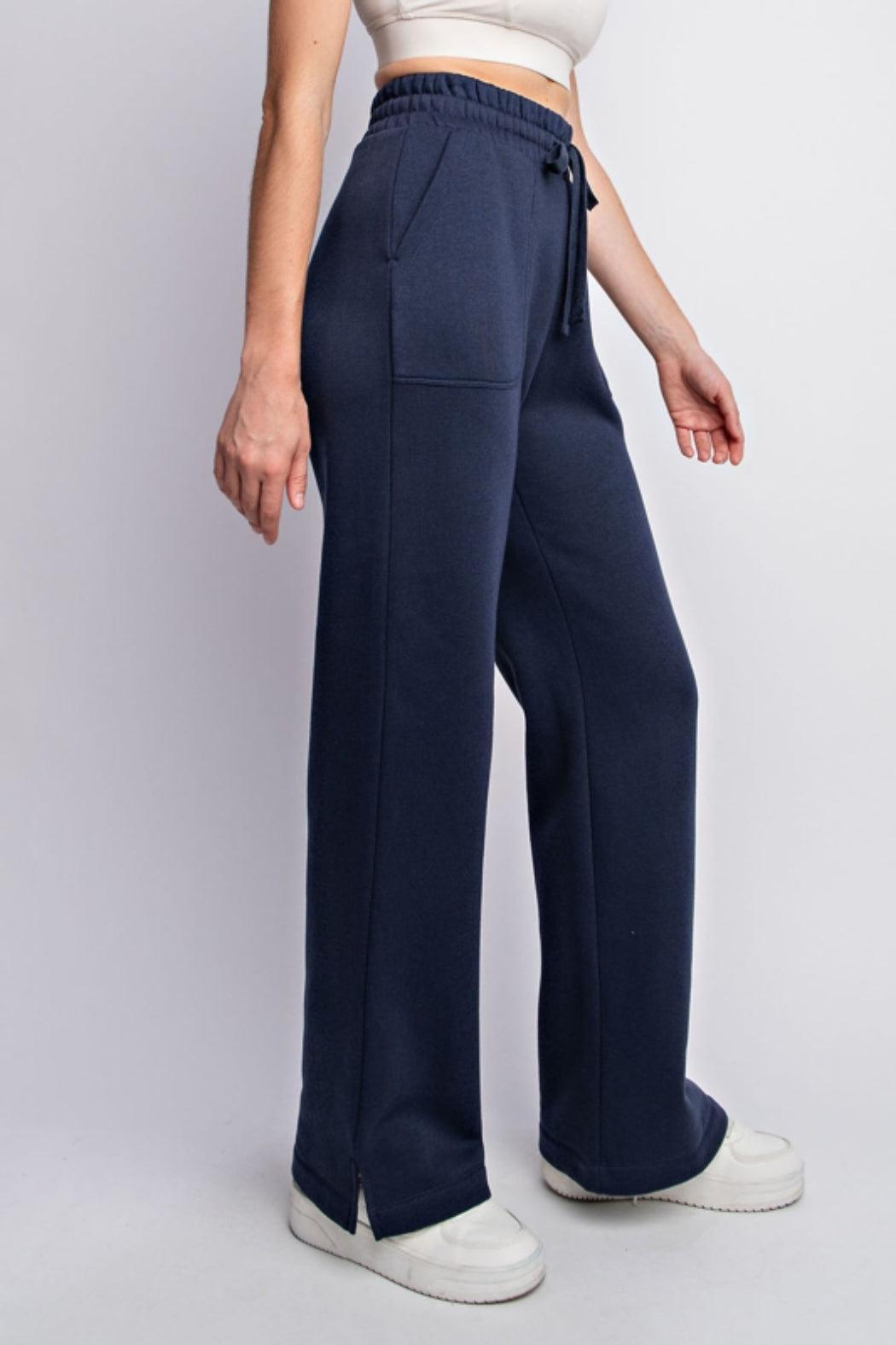 French Terry Straight Leg Lounge Pants product image